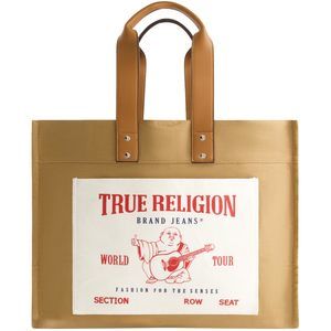 Large Tote Bag, Canvas Travel Carryall Shoulder Handbag, Tan ^_^